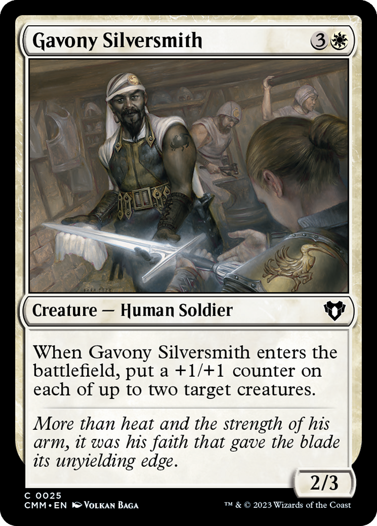 Gavony Silversmith [Commander Masters] | Game Master's Emporium (The New GME)