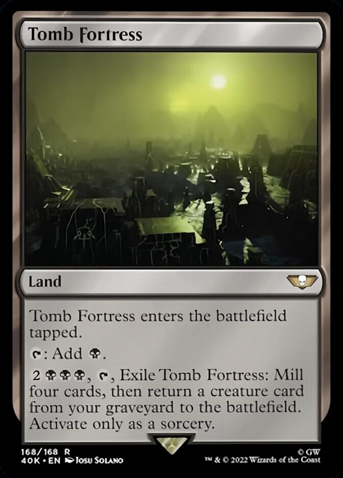Tomb Fortress (Surge Foil) [Warhammer 40,000] | Game Master's Emporium (The New GME)