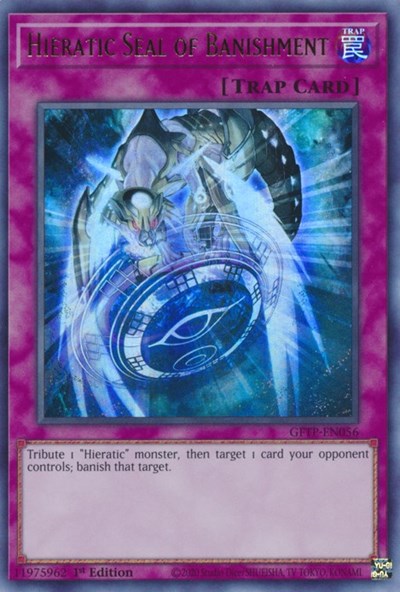 Hieratic Seal of Banishment [GFTP-EN056] Ultra Rare | Game Master's Emporium (The New GME)