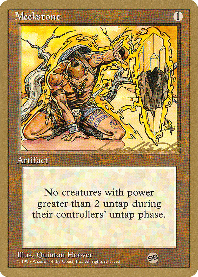 Meekstone (Leon Lindback) (SB) [Pro Tour Collector Set] | Game Master's Emporium (The New GME)