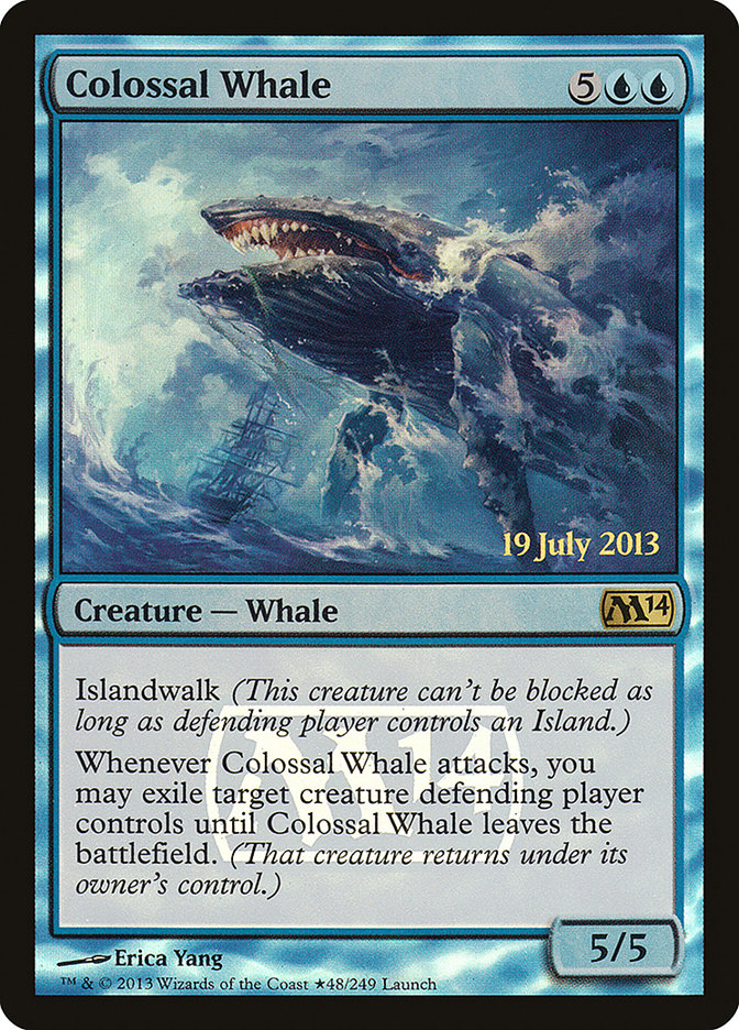 Colossal Whale [Magic 2014 Prerelease Promos] | Game Master's Emporium (The New GME)
