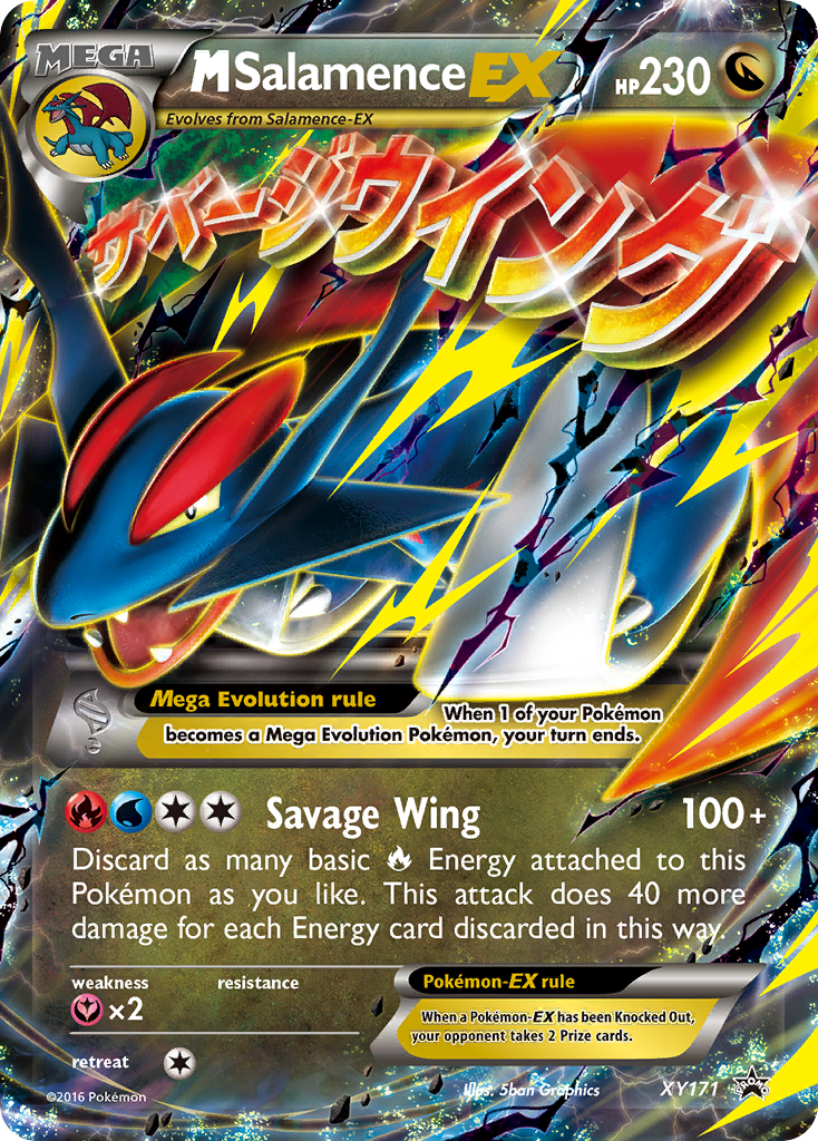 M Salamence EX (XY171) [XY: Black Star Promos] | Game Master's Emporium (The New GME)