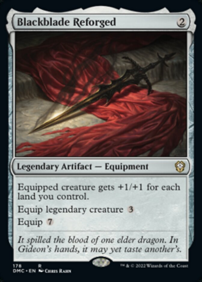 Blackblade Reforged [Dominaria United Commander] | Game Master's Emporium (The New GME)