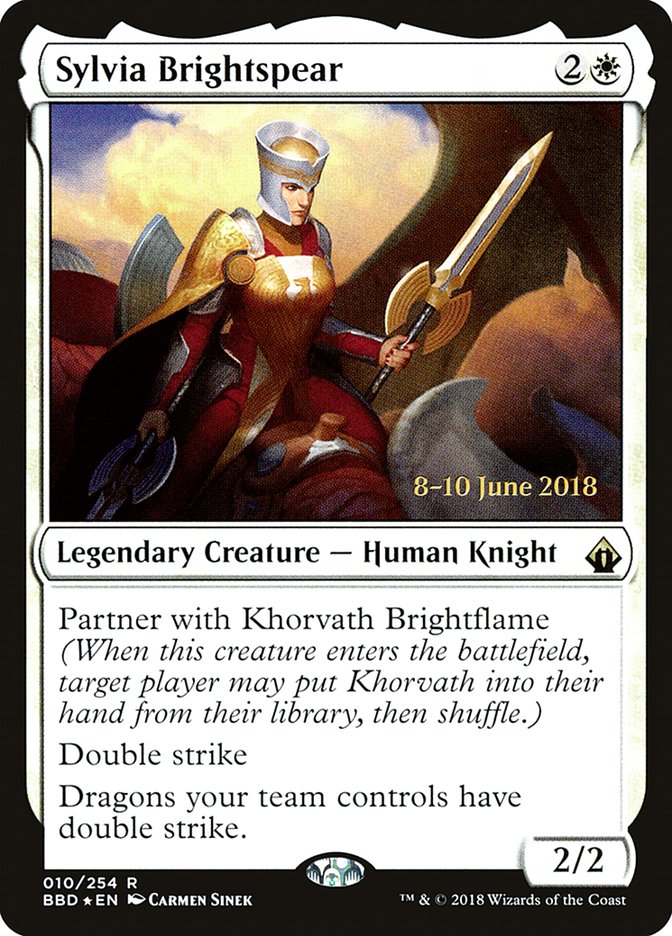 Sylvia Brightspear [Battlebond Prerelease Promos] | Game Master's Emporium (The New GME)