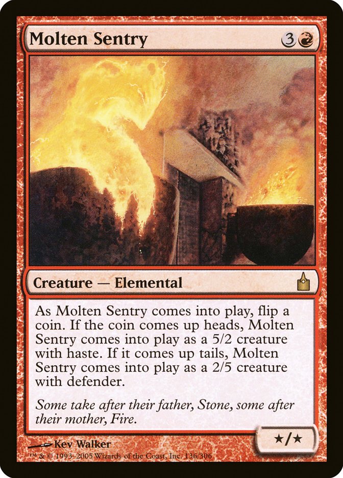 Molten Sentry [Ravnica: City of Guilds] | Game Master's Emporium (The New GME)