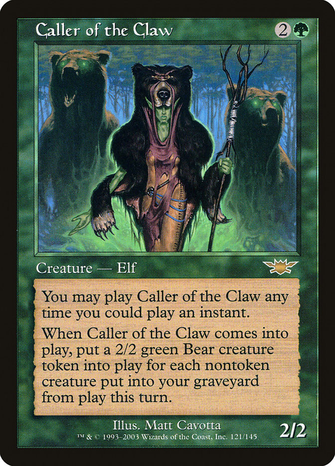 Caller of the Claw [Legions] | Game Master's Emporium (The New GME)