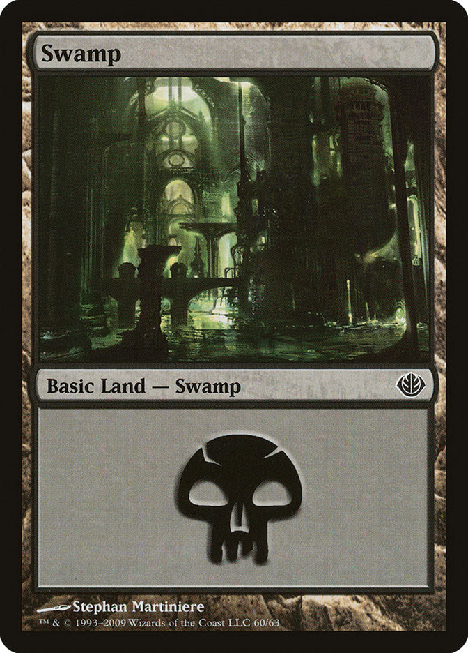 Swamp (60) [Duel Decks: Garruk vs. Liliana] | Game Master's Emporium (The New GME)