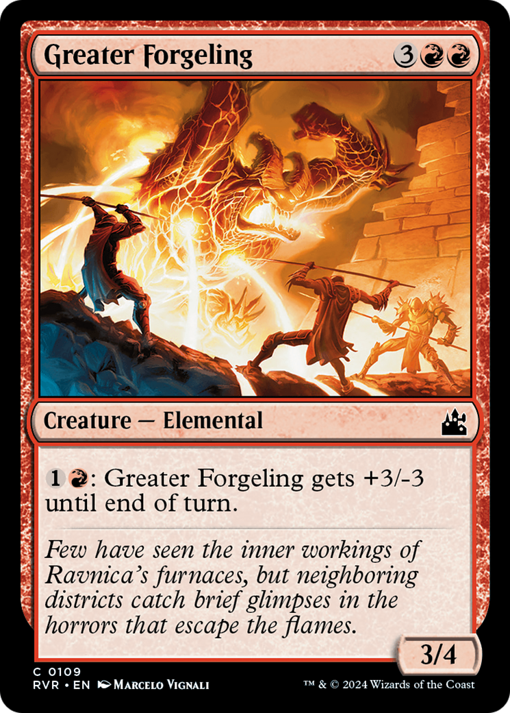 Greater Forgeling [Ravnica Remastered] | Game Master's Emporium (The New GME)