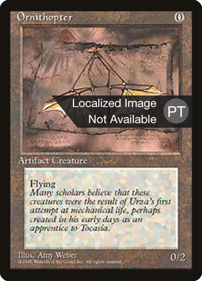 Ornithopter [Fourth Edition (Foreign Black Border)] | Game Master's Emporium (The New GME)