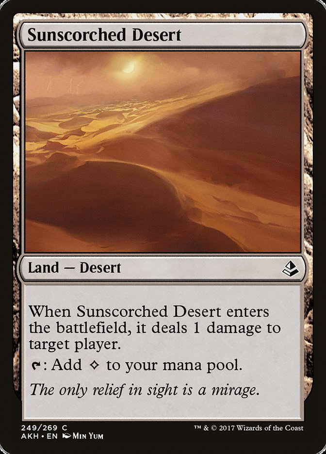 Sunscorched Desert [Amonkhet] | Game Master's Emporium (The New GME)