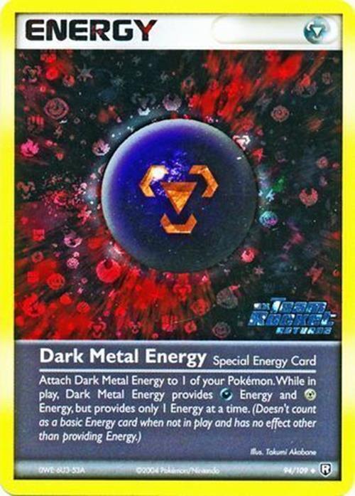 Dark Metal Energy (94/109) (Stamped) [EX: Team Rocket Returns] | Game Master's Emporium (The New GME)