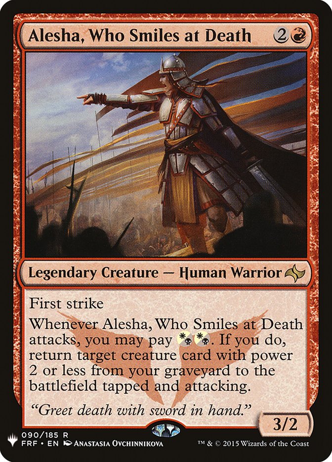 Alesha, Who Smiles at Death [Mystery Booster] | Game Master's Emporium (The New GME)