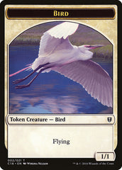 Spirit (006) // Bird (002) Double-Sided Token [Commander 2016 Tokens] | Game Master's Emporium (The New GME)