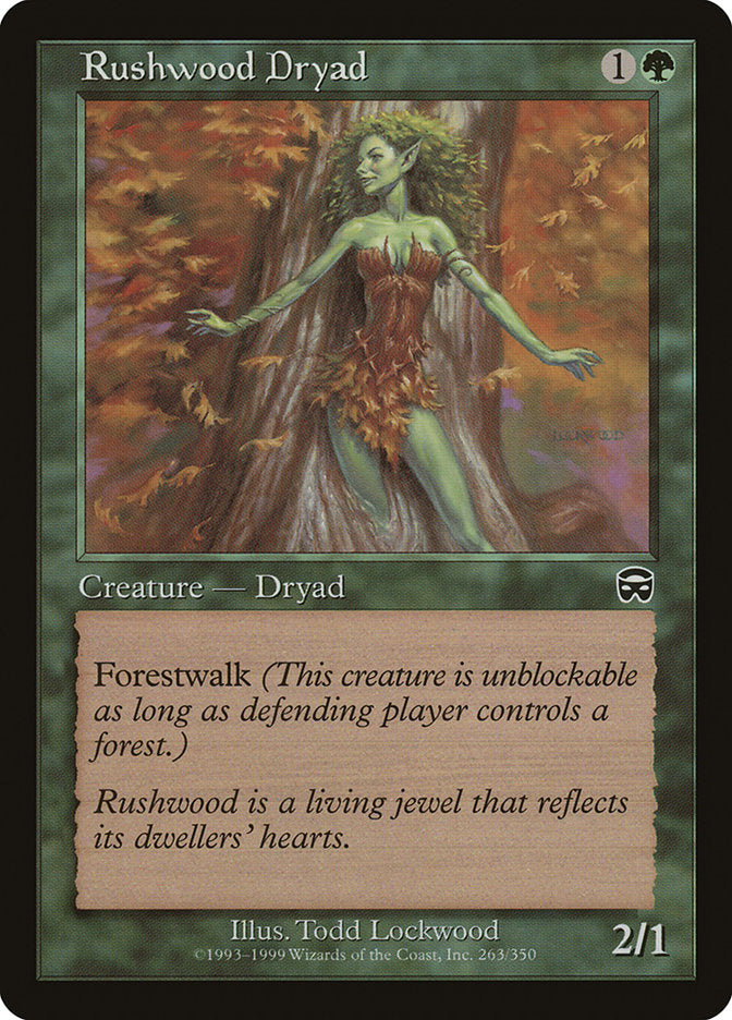 Rushwood Dryad [Mercadian Masques] | Game Master's Emporium (The New GME)