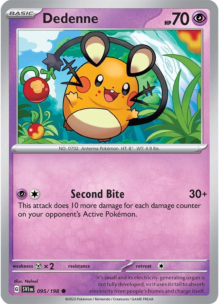 Dedenne (095/198) [Scarlet & Violet: Base Set] | Game Master's Emporium (The New GME)