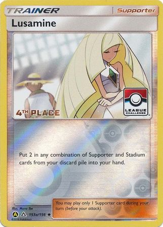 Lusamine (153a/156) (League Challenge Alt Art 4th Place) [Sun & Moon: Ultra Prism] | Game Master's Emporium (The New GME)