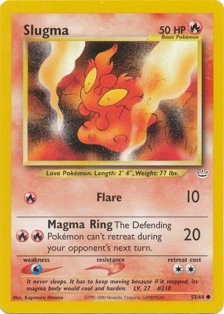Slugma (53/64) [Neo Revelation Unlimited] | Game Master's Emporium (The New GME)