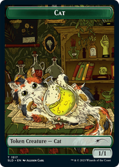 Dog // Cat Double-Sided Token [Secret Lair Commander Deck: Raining Cats and Dogs Tokens] | Game Master's Emporium (The New GME)