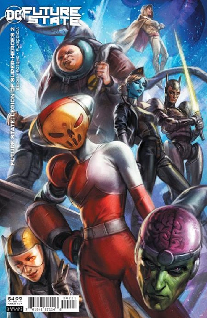 FUTURE STATE LEGION OF SUPER HEROES #1 and #2 CARD STOCK VAR ED | Game Master's Emporium (The New GME)