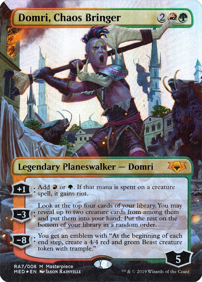 Domri, Chaos Bringer [Mythic Edition] | Game Master's Emporium (The New GME)