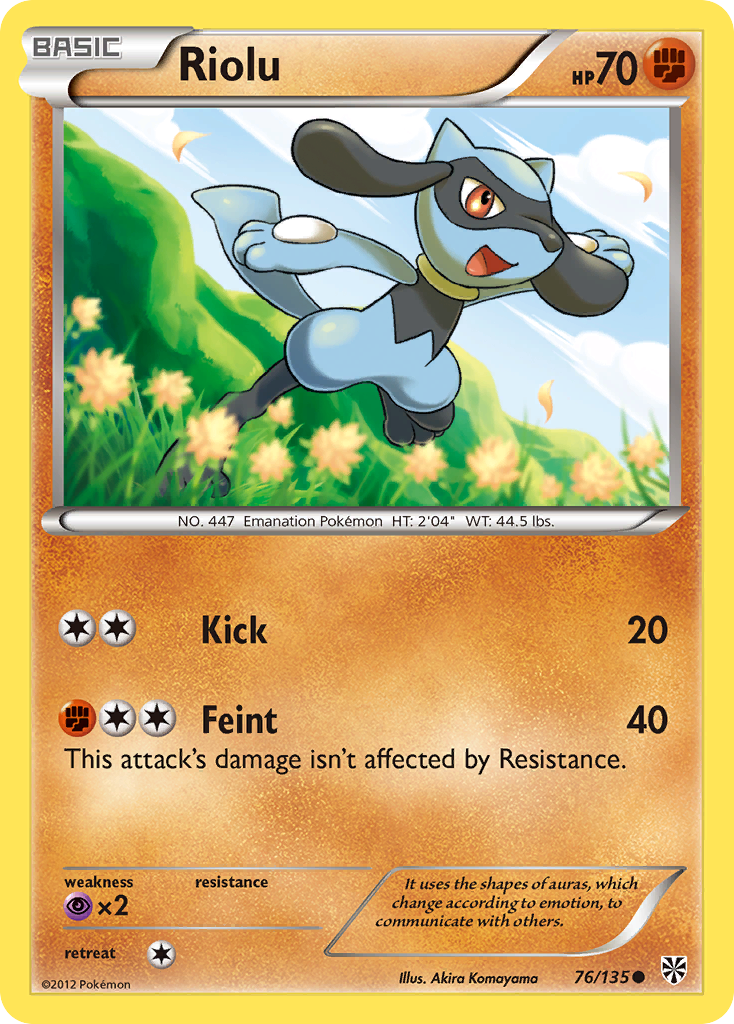 Riolu (76/135) [Black & White: Plasma Storm] | Game Master's Emporium (The New GME)