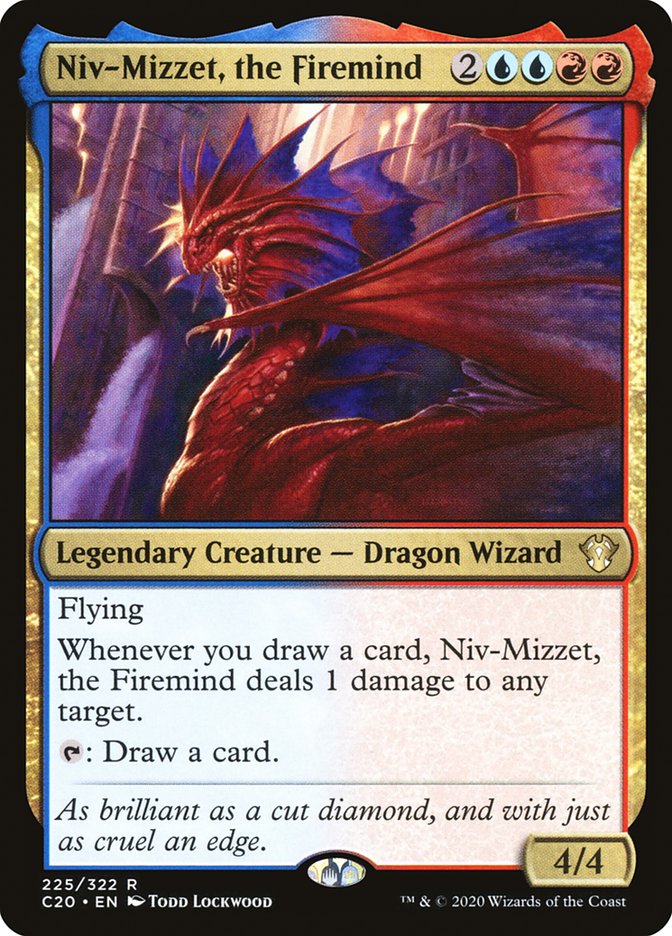 Niv-Mizzet, the Firemind [Commander 2020] | Game Master's Emporium (The New GME)