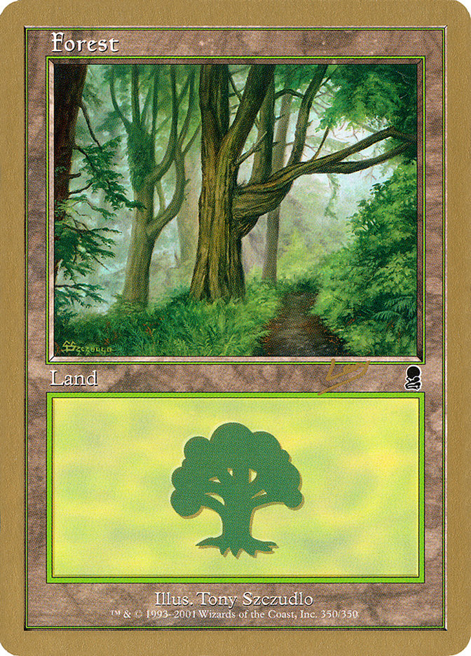 Forest (rl350) (Raphael Levy) [World Championship Decks 2002] | Game Master's Emporium (The New GME)