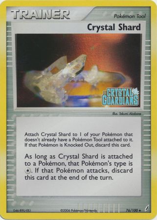 Crystal Shard (76/100) (Stamped) [EX: Crystal Guardians] | Game Master's Emporium (The New GME)