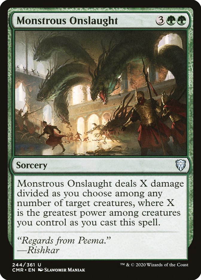 Monstrous Onslaught [Commander Legends] | Game Master's Emporium (The New GME)