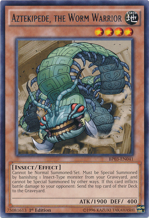 Aztekipede, the Worm Warrior [BP03-EN041] Rare | Game Master's Emporium (The New GME)