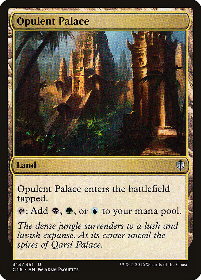 Opulent Palace [Commander 2016] | Game Master's Emporium (The New GME)