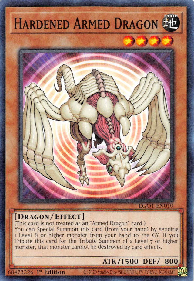 Hardened Armed Dragon [EGO1-EN010] Common | Game Master's Emporium (The New GME)
