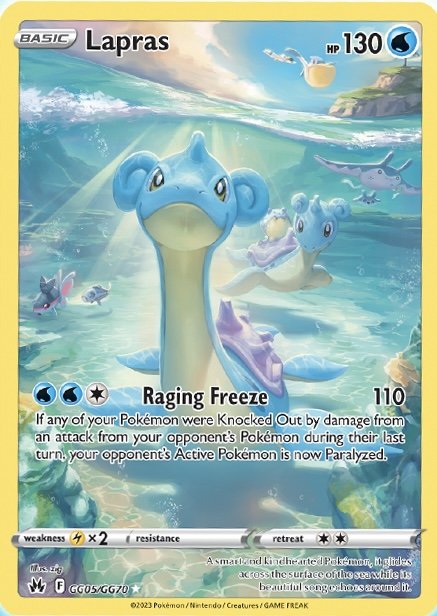 Lapras (GG05/GG70) [Sword & Shield: Crown Zenith] | Game Master's Emporium (The New GME)