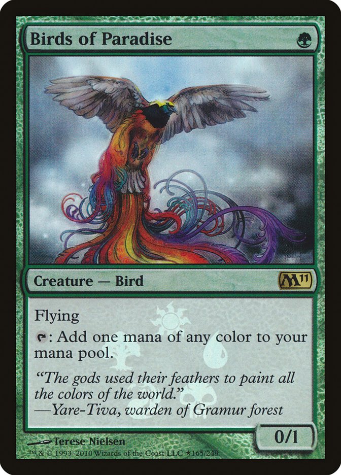 Birds of Paradise (Buy-A-Box) [Magic 2011 Promos] | Game Master's Emporium (The New GME)