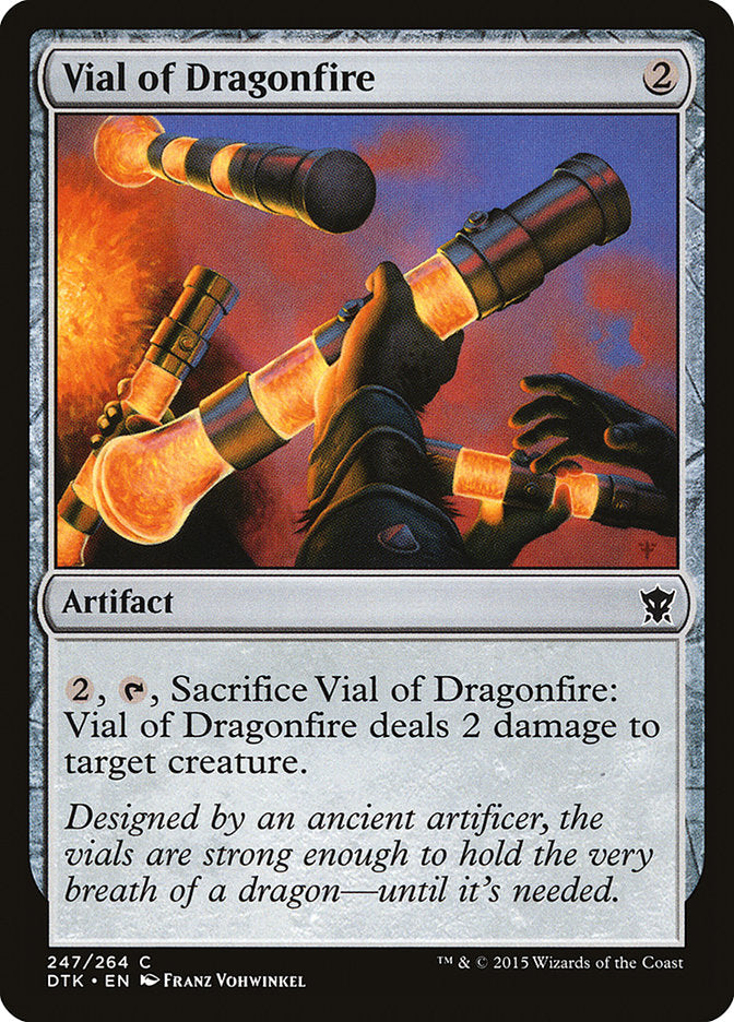 Vial of Dragonfire [Dragons of Tarkir] | Game Master's Emporium (The New GME)