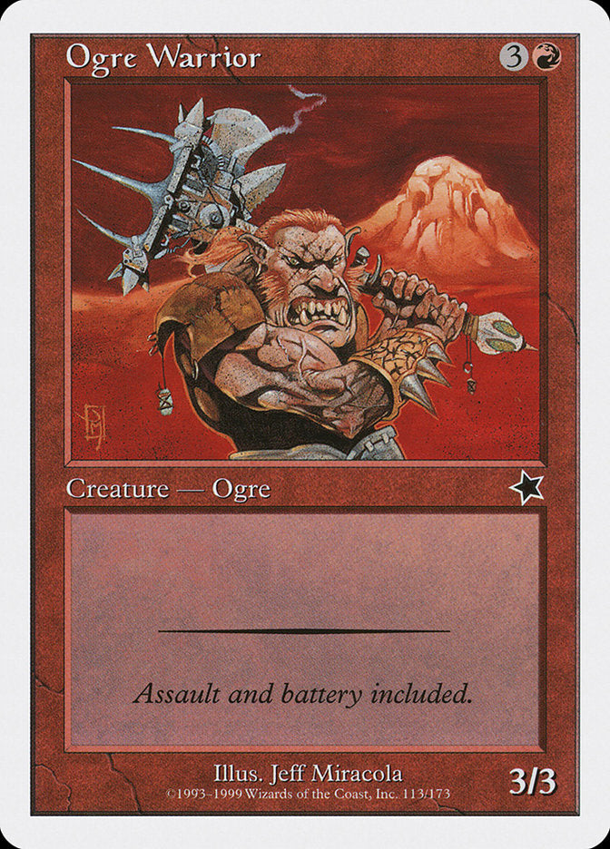 Ogre Warrior [Starter 1999] | Game Master's Emporium (The New GME)