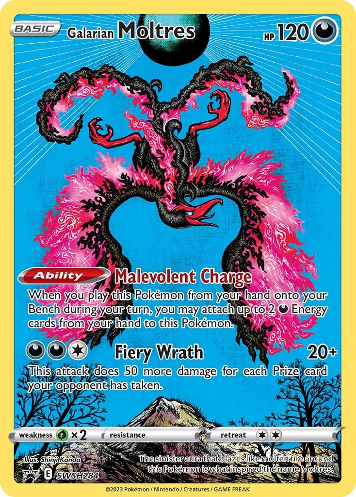 Galarian Moltres (SWSH284) [Sword & Shield: Black Star Promos] | Game Master's Emporium (The New GME)