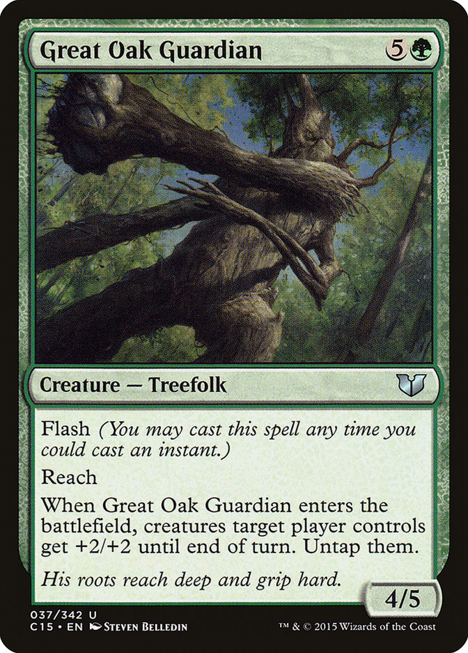 Great Oak Guardian [Commander 2015] | Game Master's Emporium (The New GME)
