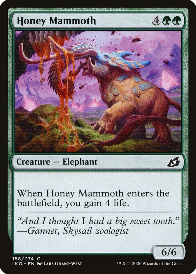 Honey Mammoth [Ikoria: Lair of Behemoths] | Game Master's Emporium (The New GME)