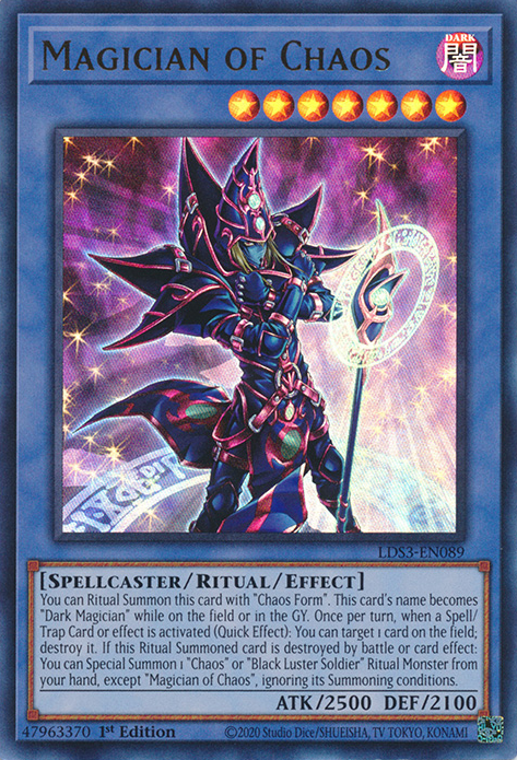 Magician of Chaos [LDS3-EN089] Ultra Rare | Game Master's Emporium (The New GME)