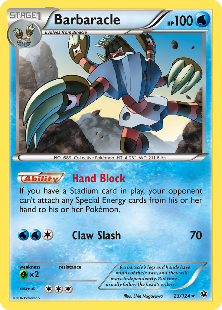 Barbaracle (23/124) [XY: Fates Collide] | Game Master's Emporium (The New GME)