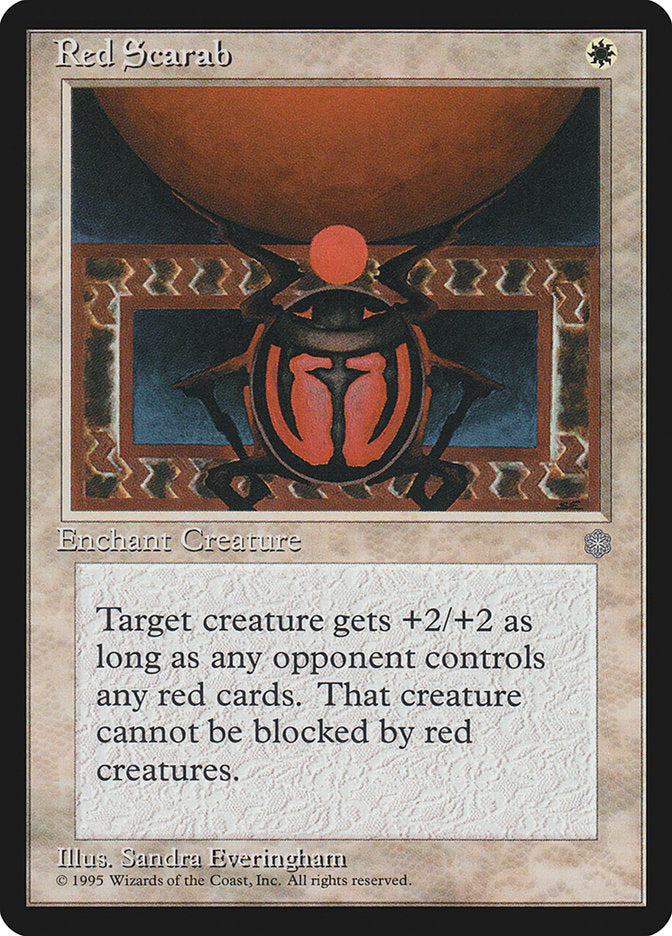 Red Scarab [Ice Age] | Game Master's Emporium (The New GME)
