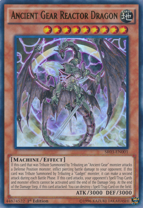 Ancient Gear Reactor Dragon [SR03-EN001] Ultra Rare | Game Master's Emporium (The New GME)