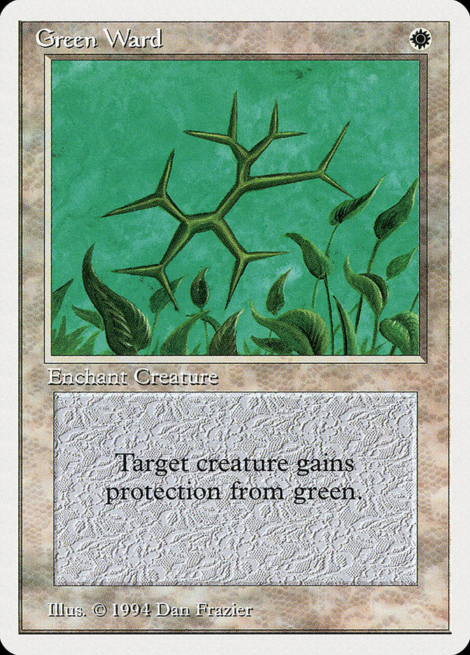 Green Ward [Summer Magic / Edgar] | Game Master's Emporium (The New GME)