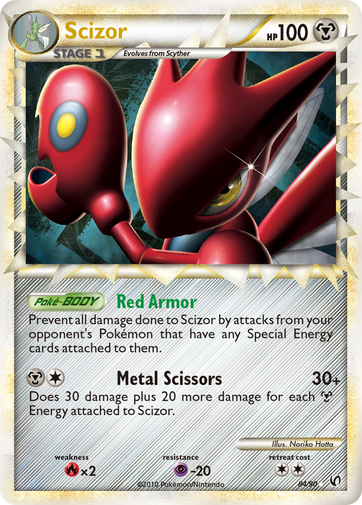 Scizor (84/90) [HeartGold & SoulSilver: Undaunted] | Game Master's Emporium (The New GME)