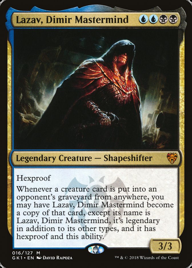Lazav, Dimir Mastermind [Guilds of Ravnica Guild Kit] | Game Master's Emporium (The New GME)