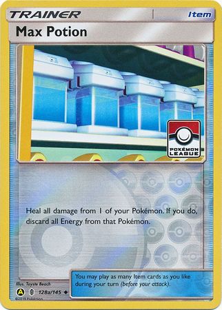 Max Potion (128a/145) (League Promo) [Sun & Moon: Guardians Rising] | Game Master's Emporium (The New GME)