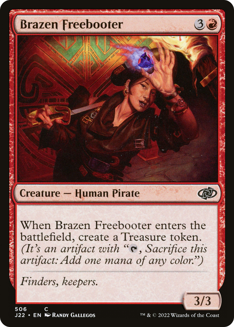 Brazen Freebooter [Jumpstart 2022] | Game Master's Emporium (The New GME)