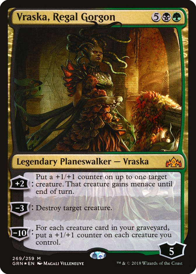 Vraska, Regal Gorgon [Guilds of Ravnica] | Game Master's Emporium (The New GME)