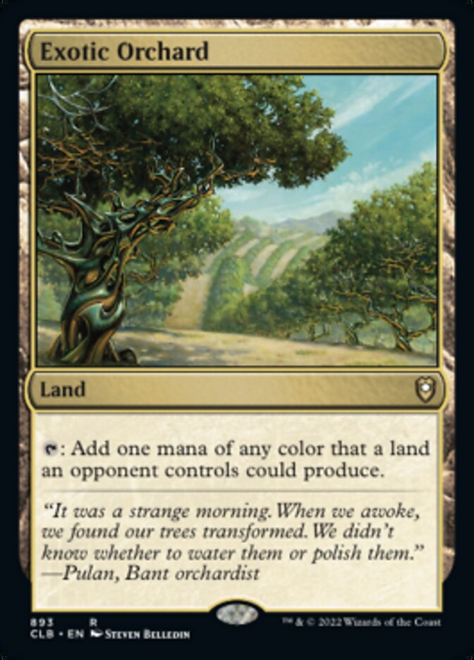 Exotic Orchard [Commander Legends: Battle for Baldur's Gate] | Game Master's Emporium (The New GME)